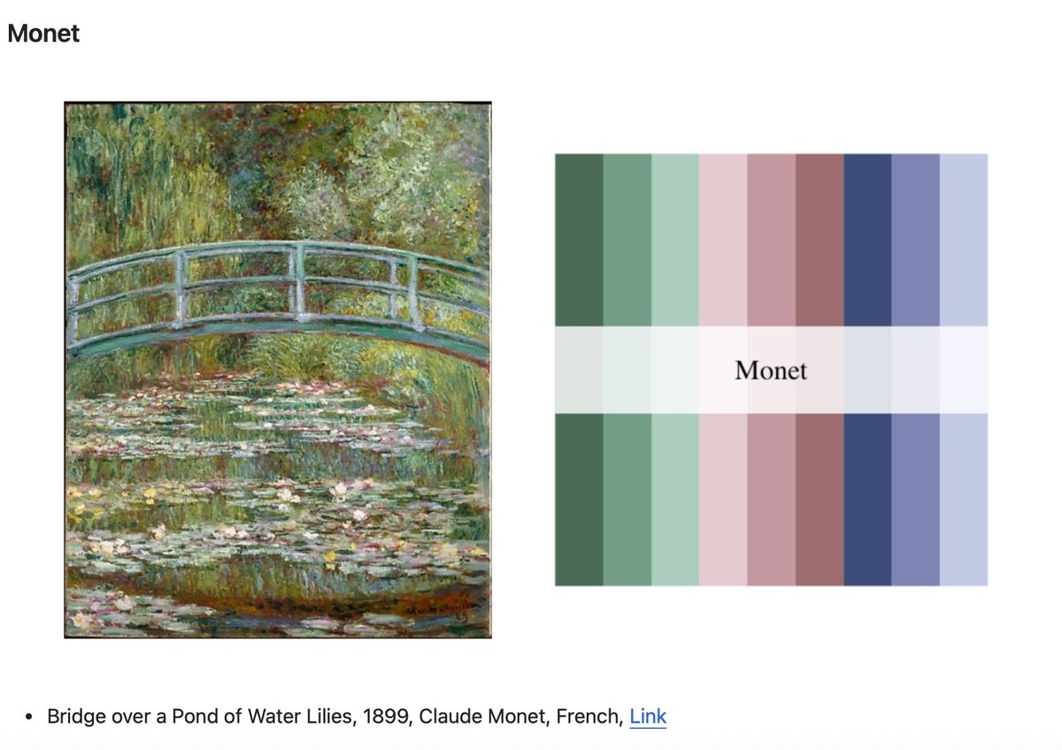 simocristea's tweet image. This R packages can transform any plot using color pallets from painting at the Museum of Modern Art in New York
github.com/BlakeRMills/Me…