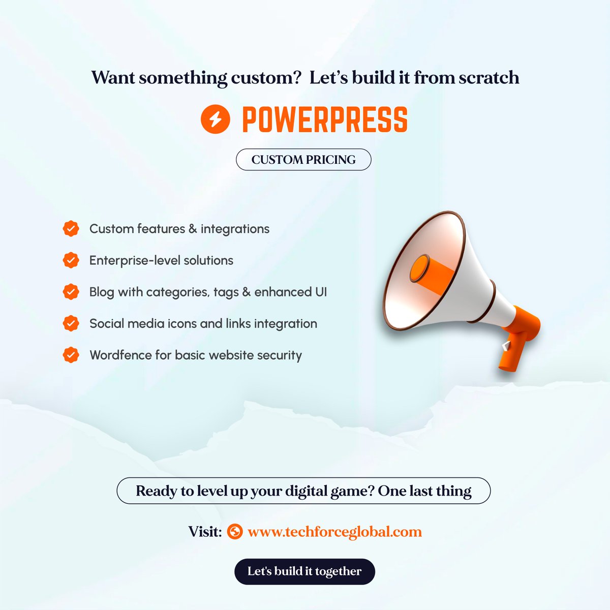 techforceglobal's tweet image. 🌐 Your website is your first impression — let’s make it unforgettable.

From startups to enterprises — we’ve built solutions that scale, perform, and convert.

🔗 Learn more: techforceglobal.com/Best-website-d…

#WebsiteDevelopment #TechforceGlobal #WebDesignExperts #CustomWebSolutions