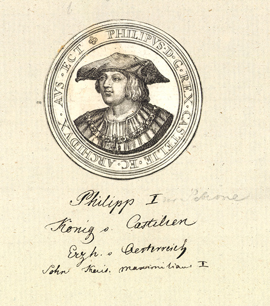 #ezenanapon #OnThisDay 547 éve, 1478-ban, ezen a napon született Szép #Fülöp, I. Miksa német-római császár egyetlen fia, aki I. Fülöp néven Kasztília királya. Ő volt az első Habsburg uralkodó a spanyol történelemben. 
Kép a Metszettárunkból: hdl.handle.net/10831/1860
