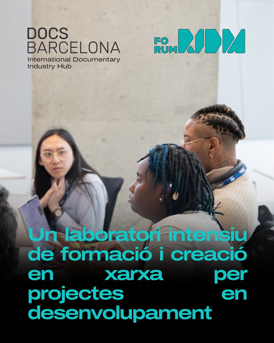 DocsBcnPro's tweet image. 📣Vols fer créixer el teu documental al mercat internacional? Et portem al Doc Lab Montréal del RIDM!
✅Mentories, pitchings, tallers i molt més!
✅Accés al mercat, activitats i projeccions del festival
✅Vol i allotjament 100% coberts
Fins al 27/07 a docsbarcelona.com