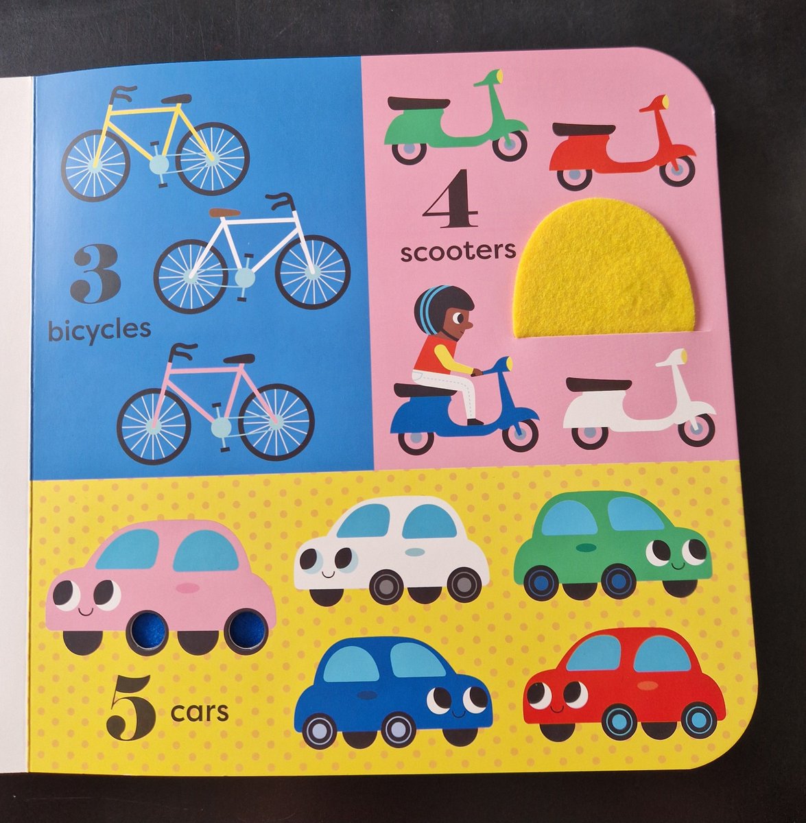 Barbara Band (@bcb567) on Twitter photo When children are too little to sit for a complete story, a big bright board book with flaps is perfect & there's lots to talk about in this one from <a href="/NosyCrowBooks/">Nosy Crow Books</a> - colours numbers, sounds - with holes for small fingers & a hidden mirror #babies #boardbook When children are too little to sit for a complete story, a big bright board book with flaps is perfect & there's lots to talk about in this one from <a href="/NosyCrowBooks/">Nosy Crow Books</a> - colours numbers, sounds - with holes for small fingers & a hidden mirror #babies #boardbook