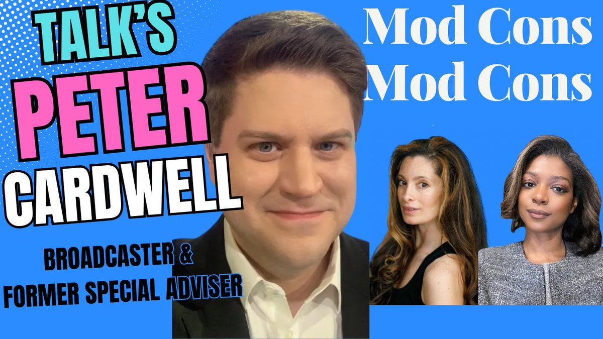 🚨New Episode! 🚨

This week we speak with <a href="/TalkTV/">Talk</a> Host and Ex-SpAd <a href="/petercardwell/">Peter Cardwell</a> about male role models, Dominic Cummings and THAT kitchen.

🎙️podcasts.apple.com/gb/podcast/mod…

📺 youtu.be/rOChdwBACTg?si…