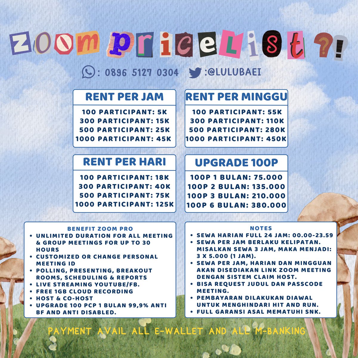 lulubaeii's tweet photo. jual zoom, order di @lulubaei ka! 🧸🪄

✅ 100% trusted, full garansi &amp; proses cepat.
✅ 5000+ testimoni!

📩 order? https://t.co/okfM5kf0gl 
💸 payment? all m-bank &amp; e-wallet, QRIS. #zonauang https://t.co/LMDYNQSZOg