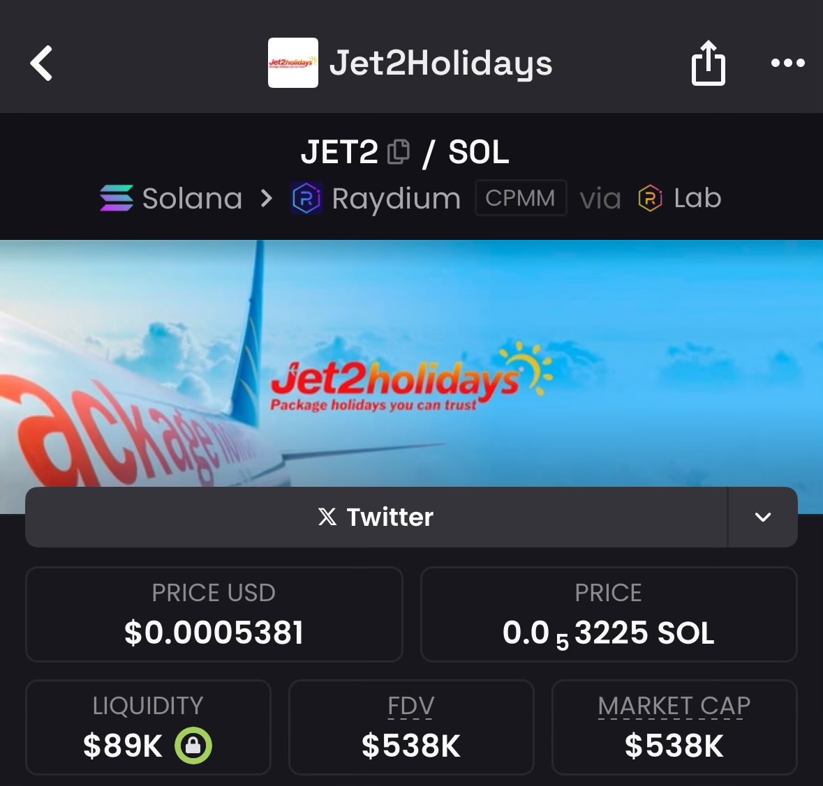 SERENGETl's tweet image. $jet2 is the next big TikTok meme token.
I canβt log onto socials without seeing this at the moment
Anything under $1M is freeeeeee