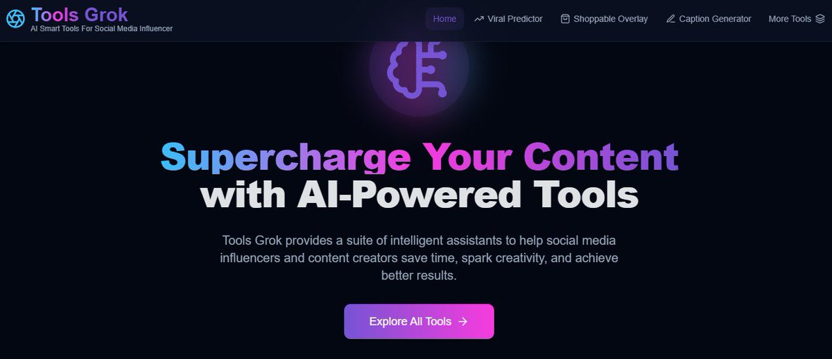 toolsgrok's tweet image. Subject: Urgent Sale – AI Tool Website toolsgrok.com for Sale

Hello,

I am urgently looking to sell my website ToolsGrok.com – an AI-powered online tools platform. 
Email: info@lovefinders.app
Phone : +9779705938351
WhatsApp: +97466551513
