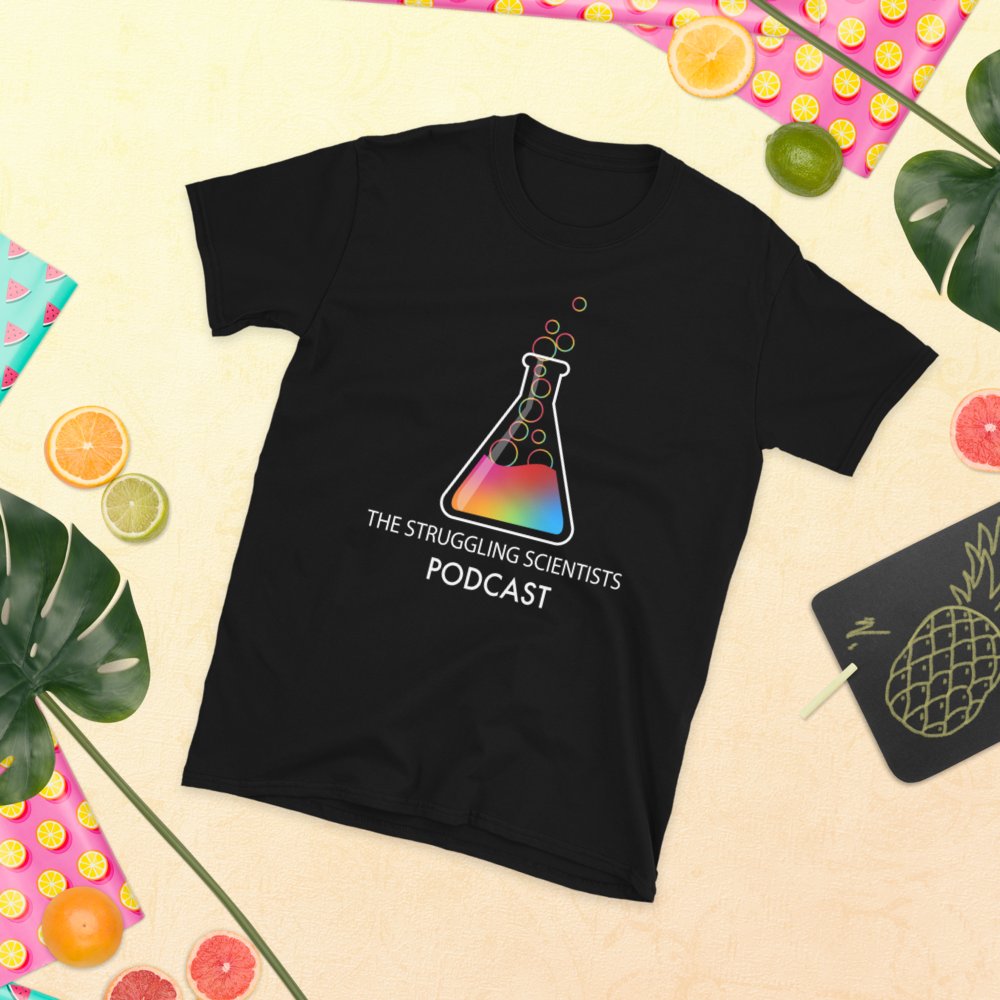 For the die-hard TSS fans out there.

Not sure if you actually exist or if you're just a figment of my imagination but in case you do exist, here's a shirt for you 😬

Check out sizes and colors in the shop😊.
thestrugglingscientists.com/product/womens…