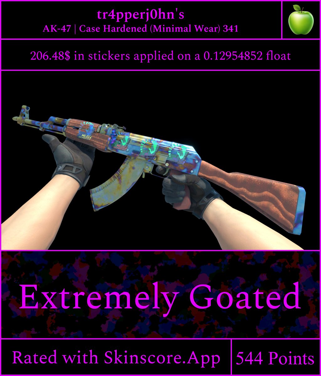 Tr4pperJ0hn (@tr4pperj0hn) on Twitter photo Very pleased with this! ty <a href="/SkinscoreApp/">Skinscore</a> ! Very pleased with this! ty <a href="/SkinscoreApp/">Skinscore</a> !