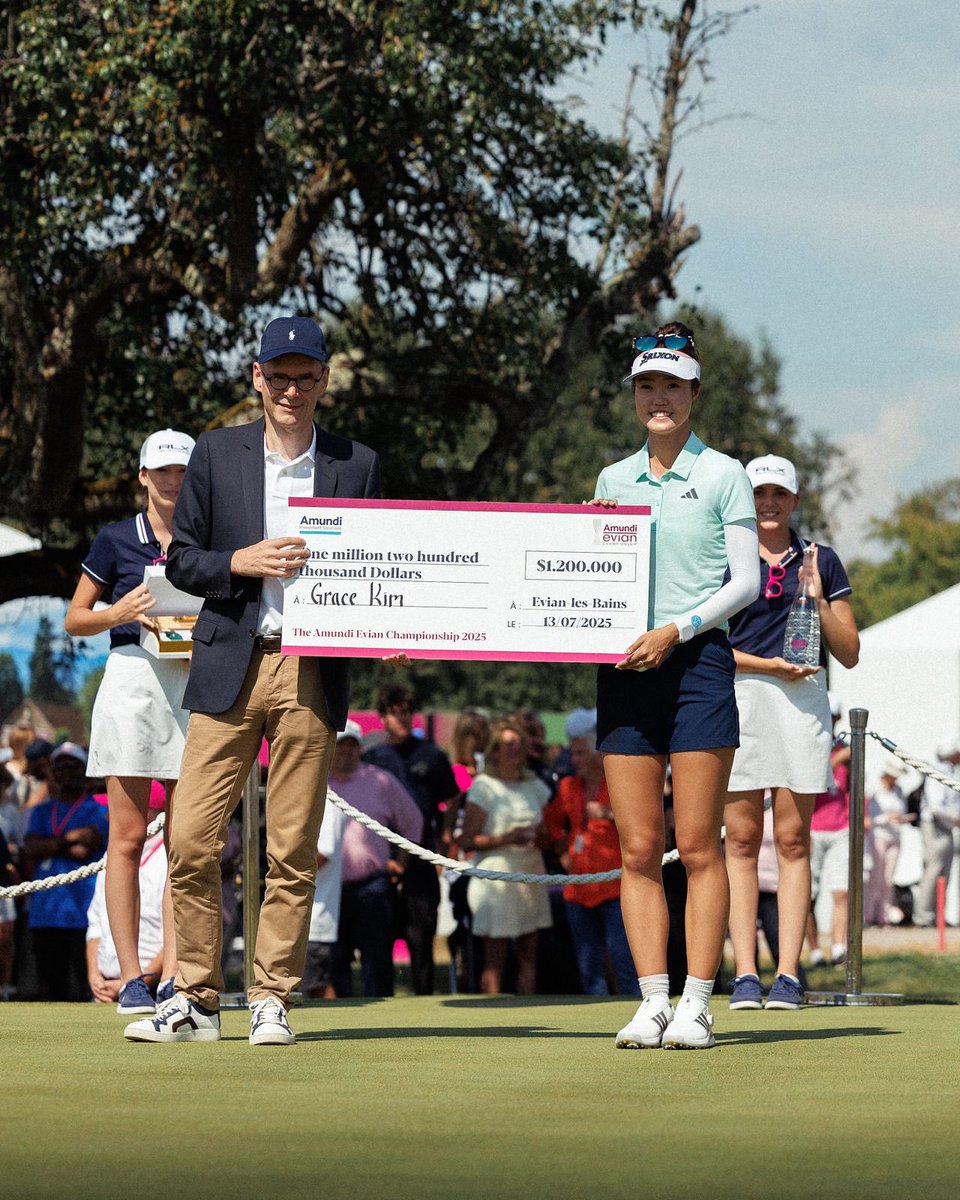 Thank you @amundi and Amundi Golf for supporting women’s golf.

#EvianChamp | #LPGATour