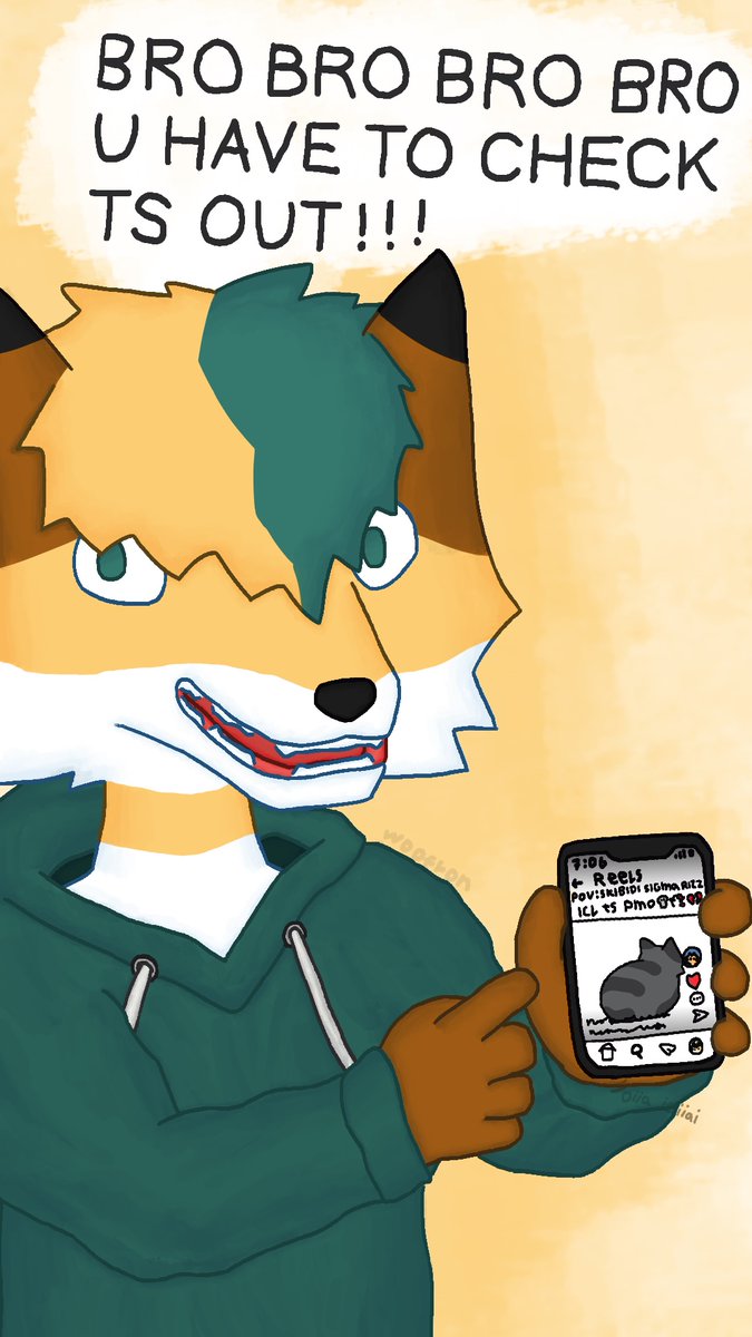 MissingIkeaScrw's tweet image. cant take this guy anywhere smh 😭
drew @chasskyfox for part 1 of drawing my moots until i hit 1000 followers, follow for a chance to be drawn next :3
#furry #furryart #artmoots