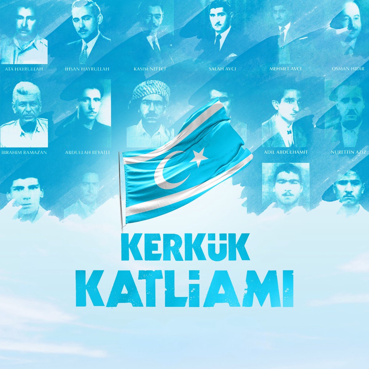 14 Temmuz 1959’da gerçekleşen Kerkük Katliamı’nın yıl dönümünde, şehit edilen tüm Türkmen soydaşlarımı rahmetle anıyorum.

Mekanları cennet olsun.