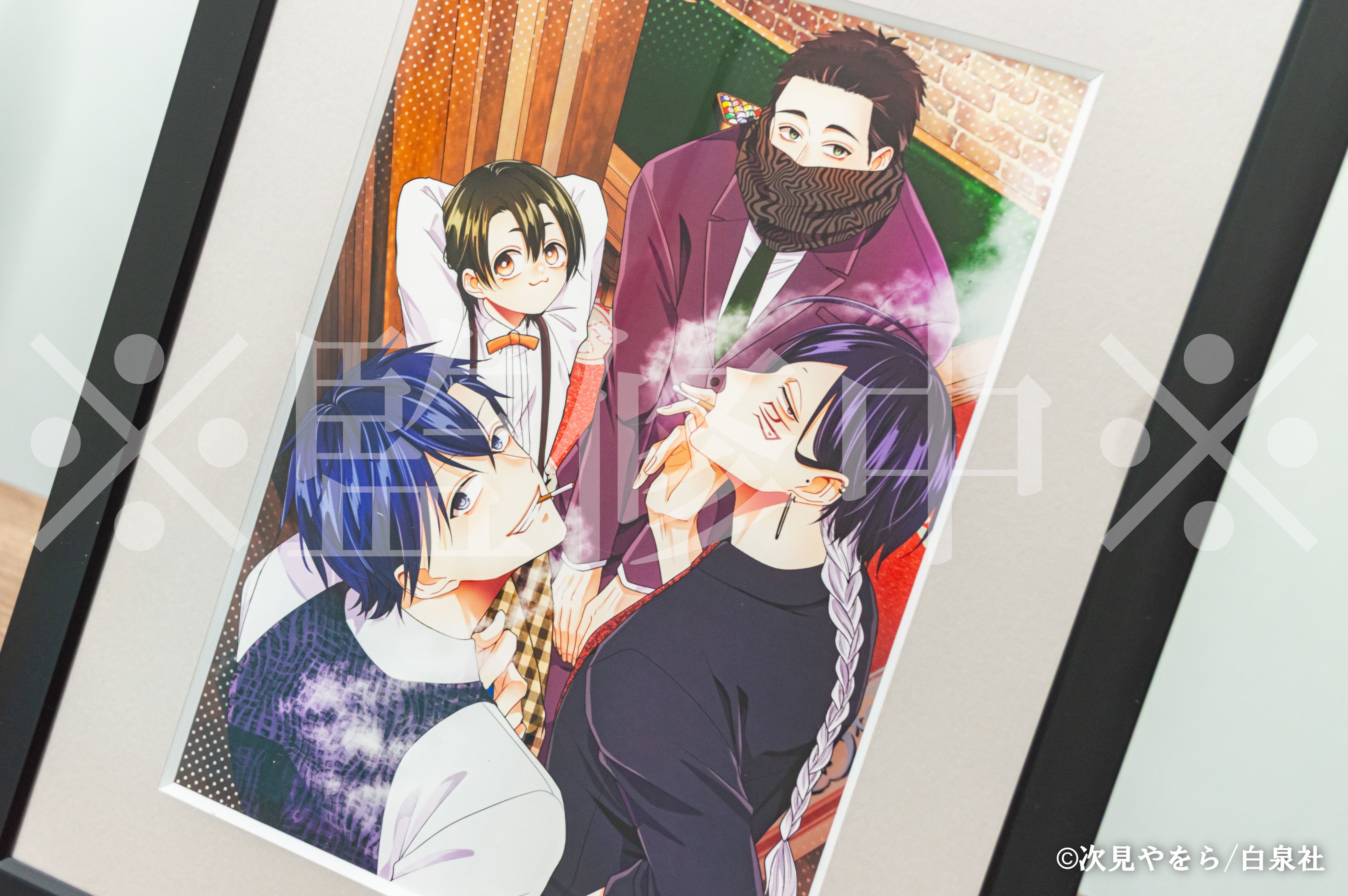 漫福ガチャ A賞 『悩殺ジャンキー』　高精細複製画 キャラファイングラフ 漫福ガチャ A賞 『悩殺ジャンキー』 高精細複製画 キャラ