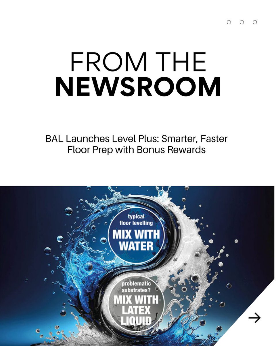 New BAL Level Plus adapts to any floor challenge, plus double GivBax points on every pack until October! Don’t miss it.

Read more here.👉sbhonline.co.uk/news/choose-th…

#TilePrep #BALLevelPlus #GivBaxRewards #SelfBuilding #SelfBuildJourney