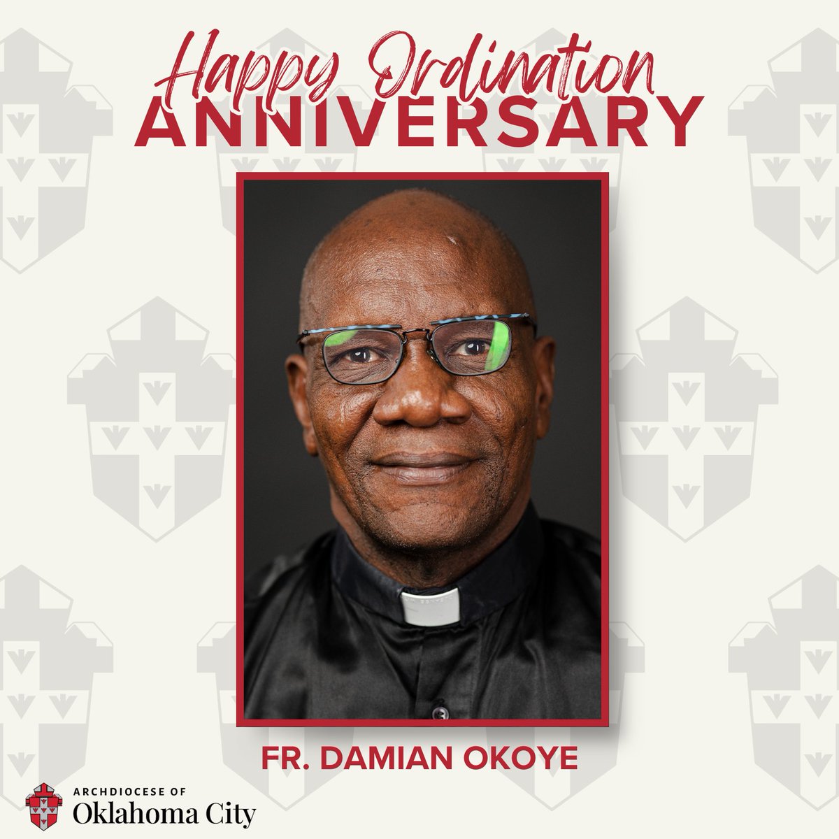 Happy Ordination Anniversary Fr. Damian Okoye! Thank you for answering “yes” to God’s call. May he continue to bless you and strengthen you.