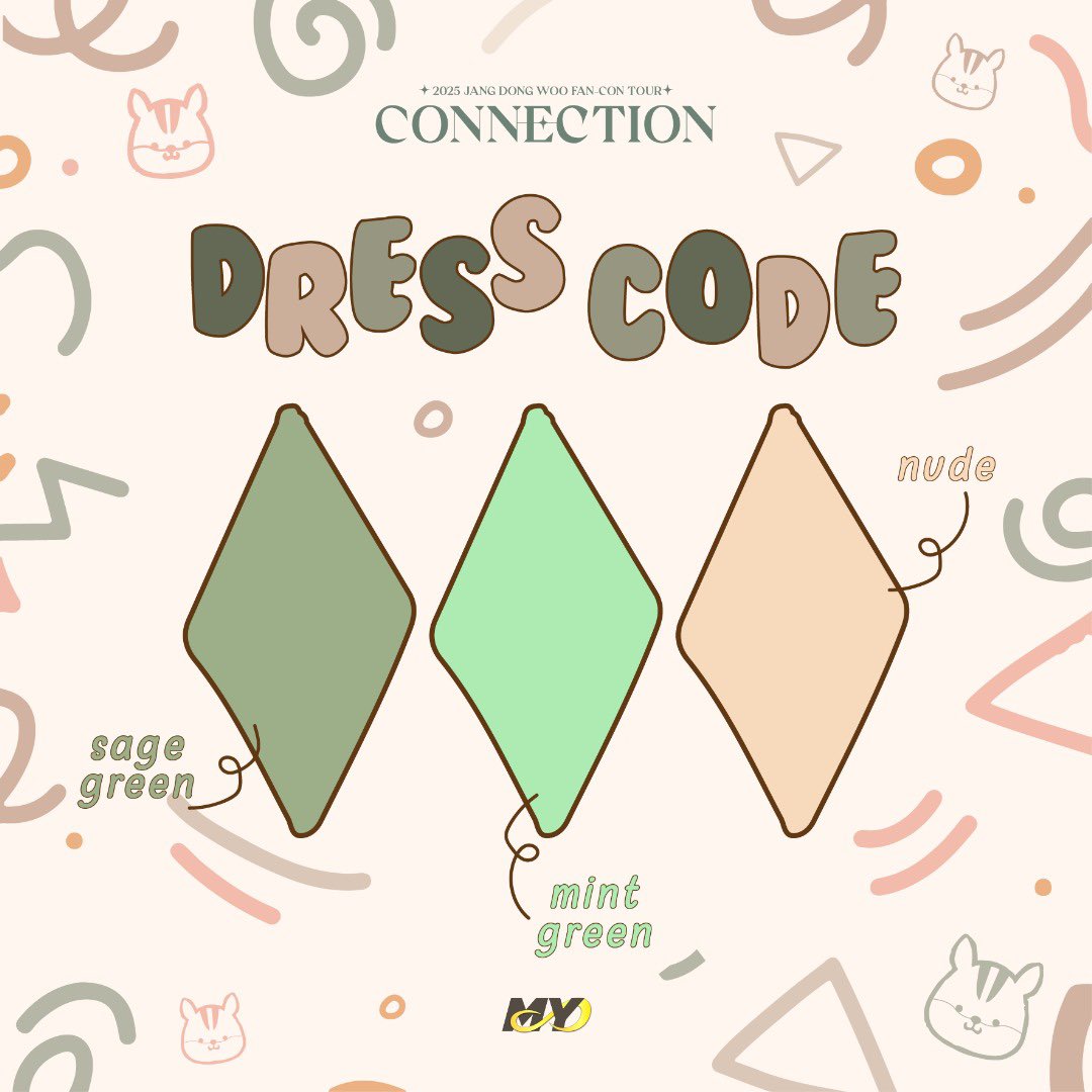 InspiritMY's tweet image. 📣📣📣 ATTENTION 📣📣📣
✨ 𝐃𝐫𝐞𝐬𝐬 𝐂𝐨𝐝𝐞 ✨
Announcing the dress code for the #CONNECTIONinKL fancon! 😍
Disclaimer ‼️This is only an idea or inspiration for your outfit and is not compulsory 😁
#CONNECTION #CONNECTIONinKL #JANGDONGWOO #장동우 #동우 #JangdongwooinKL…