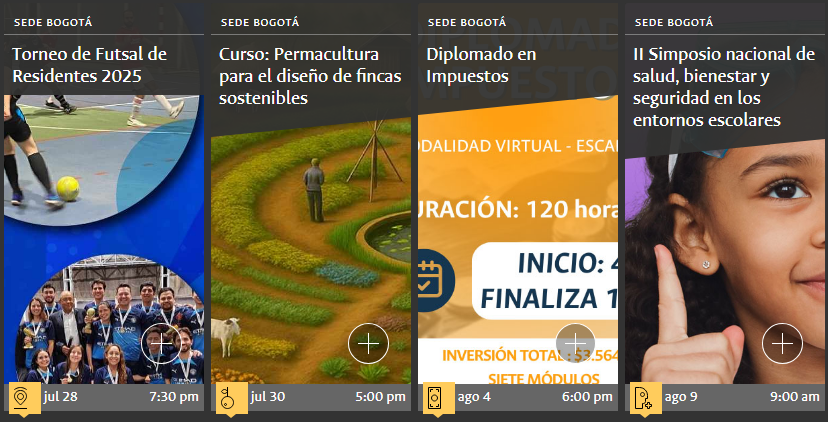 BogotaUNAL's tweet photo. En #CircularUNAL encuentras programación de todas las sedes de la #UNAL
👉 https://t.co/zX7xF581wF
Te invitamos a consultar la Agenda Nacional de eventos y actividades académicas y #programate con la #UNAL.
@UNALOficial @MuneraLeopoldo @carojimenezm14 https://t.co/CYINDUKanL