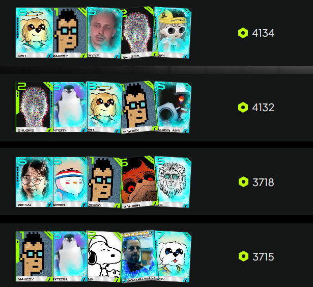 I have finished building my deck and hope it will earn more $ETH, fragments, and $FAN points.