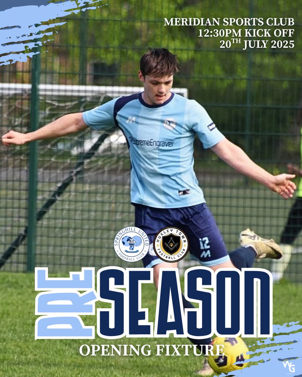 SpringhillBlues's tweet image. Really excited to announce the first of our pre season games is finally here!
Come down and join us this sunday!
Springhill Blues vs @HuxleyTownFC
12.30 KO
@MSASC1
@WESFA_Football @OBDSFL
