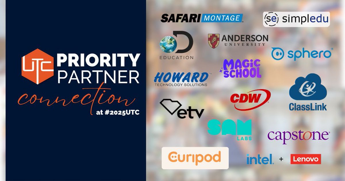 upstatetech's tweet image. Enjoying our social media giveaways? More excitement awaits at #2025UTC! Connect with our Priority Partners and enter for chances to win amazing prizes. Details on Priority Partner Connection Cards will be shared at check-in. Don't miss the fun!