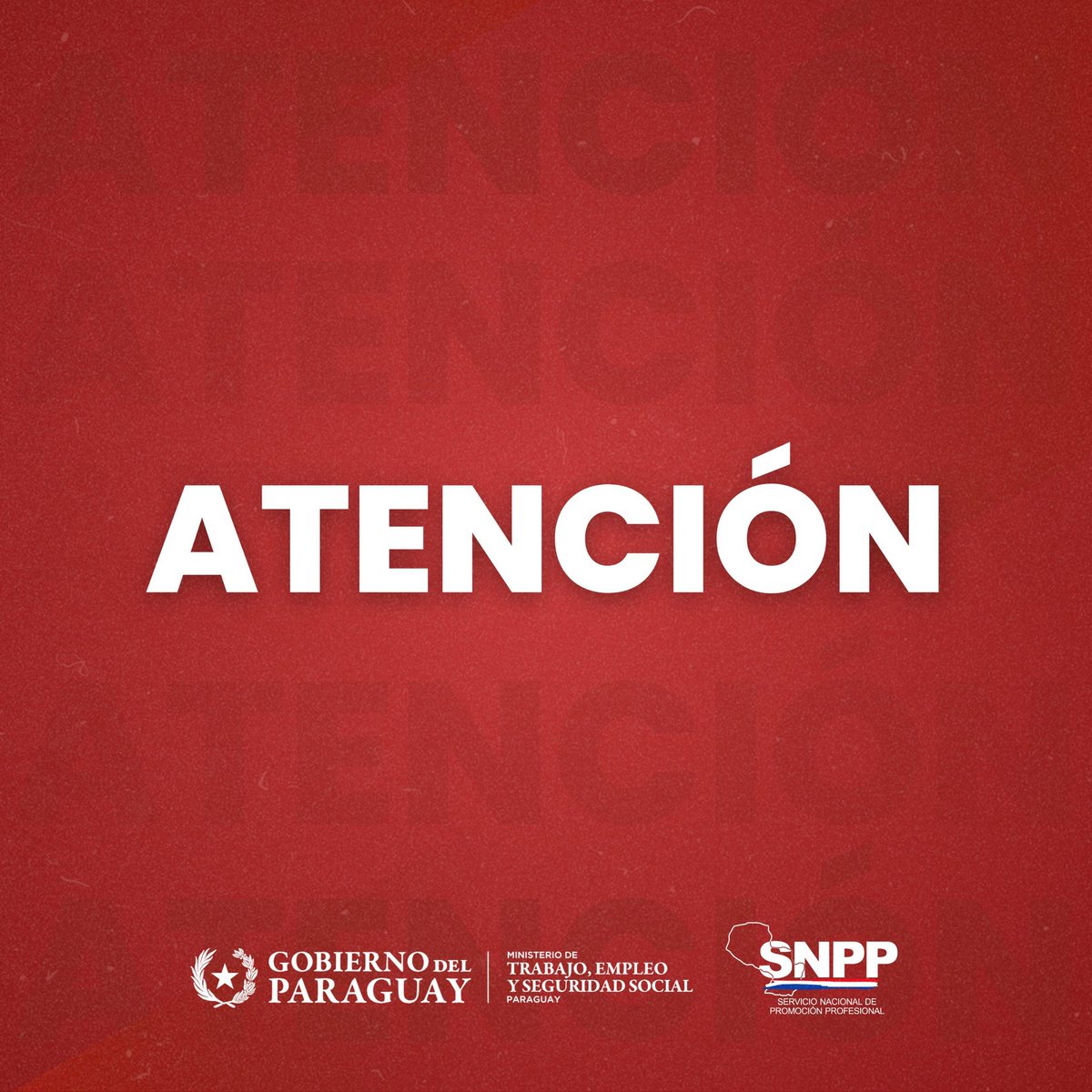 SNPP_Paraguay's tweet photo. 📣 ¡ATENCIÓN! 🙌🏽🤩

¡Llegó el día! 📚 

¿Sos profesional en el idioma inglés?  🔥

¡Esta es tu oportunidad de formar parte del equipo que capacita a miles de paraguayos!

🗓️ Postulación abierta del 14 al 18 de julio

📌 Buscamos instructores de inglés para sumarse al SNPP.
📄 Requisitos:
✅ CV actualizado (PDF)
✅ Certificado que acredite conocimientos en inglés

🔗 Escaneá el código QR y completá el formulario para postularte.
📲 Consultas solo por WhatsApp: 0986 933 557
O al mail 👇🏽📩 postulaciones.instructores@snpp.edu.py

💪🏽 ¡Sumate al SNPP y ayudanos a transformar vidas a través de la formación profesional!

#GobiernodelParaguay