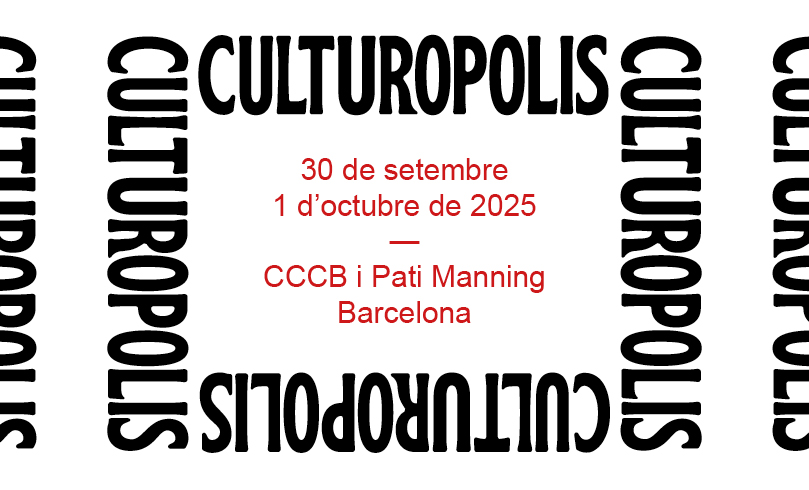 📢 Culturopolis torna aquesta tardor per abordar la dimensió cultural dels drets humans.

📚 Un espai per reafirmar i actualitzar el paper essencial que juga la cultura en la defensa i la promoció dels drets humans.

✍🏻 Les jornades se celebraran els dies 30 de setembre i 1