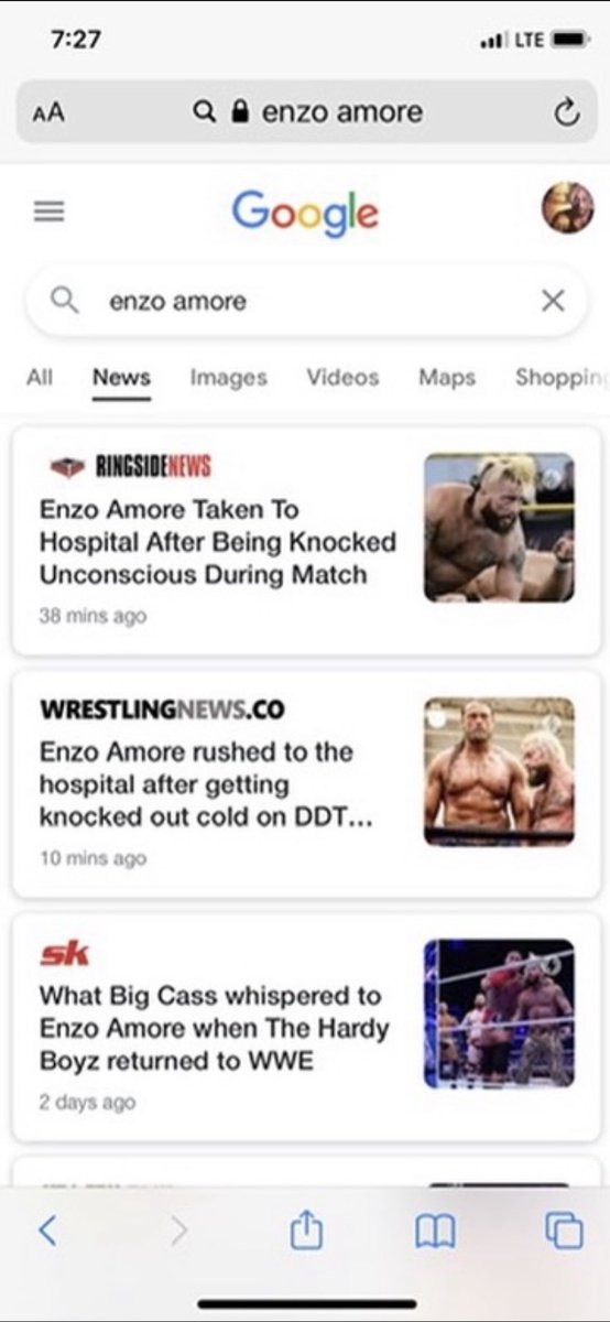 real1's tweet image. Real1 vs. Ivan Warsaw SWE Fury youtu.be/_36zyf_KJZw?si… via @YouTube
Me & Teddy Long once worked the world into thinking I got knocked out in a match by ddt to the concrete, sports illustrated wrote “Enzo Amore knocked out by DDT by Ivan Warsaw.”
That was the point.
#IvanWarsaw