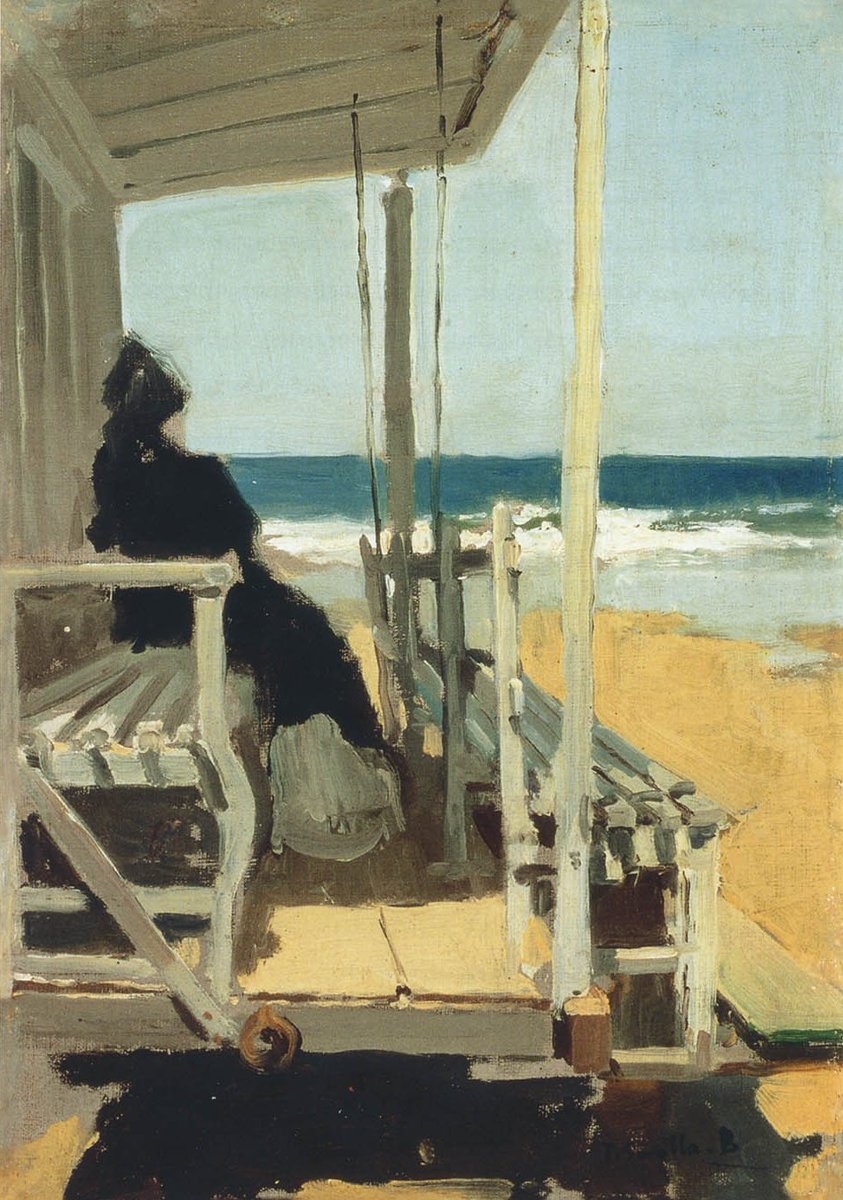 "Painful as it may be, a significant emotional event can be the catalyst for choosing a direction that serves us — and those around us — more effectively. Look for the learning."
      ~ Louisa May Alcott

On San Sebastián Beach (1900)
            🎨 Joaquín Sorolla