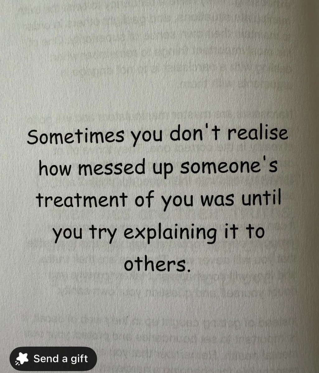 chinnychick's tweet image. I posted this on my socials yesterday after a conversation I had on Sat night…where I actually broke down explaining someone’s treatment of me many years ago. Learnt behaviour, not a one off, ongoing emotional torture and abuse. But this behaviour I overlooked for years, because…