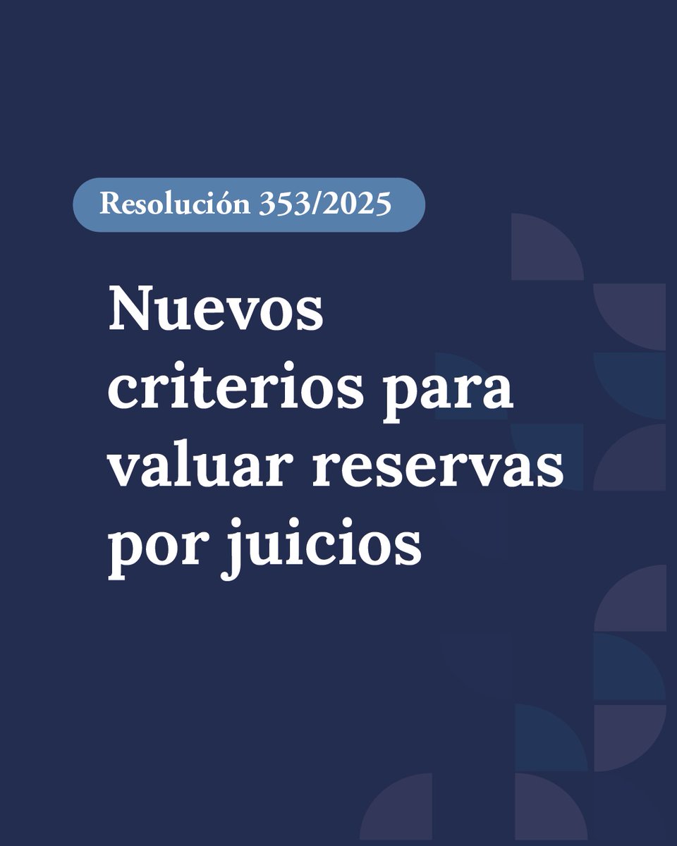 ssn_ar's tweet image. 📚 La Resolución 353/2025, introduce modificaciones en el RGAA. La norma tiene como objetivo unificar y simplificar los procedimientos de valuación de reservas por reclamaciones judiciales.
Para más información, accedé al link👉🏼 argentina.gob.ar/noticias/nuevo…