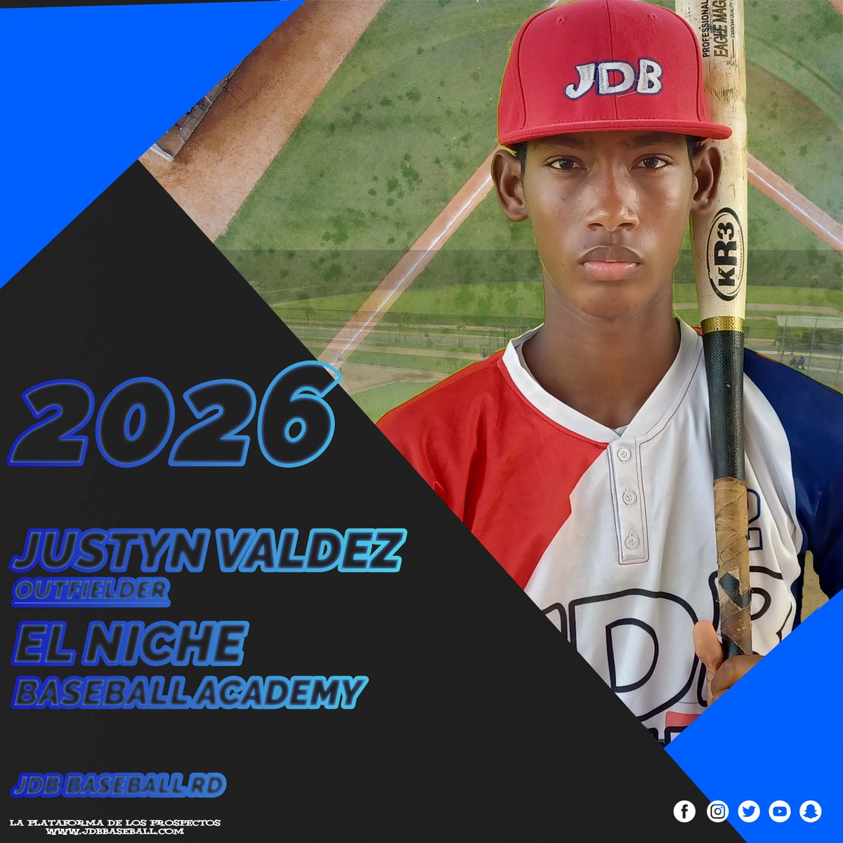 Justyn Valdez OF 2027 Class From (El Niche Baseball Academy) Date video:... youtu.be/u-4TTOZAxm4?si… a través de <a href="/YouTube/">YouTube</a>