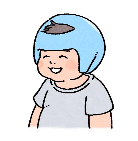 笑ってる赤ちゃん