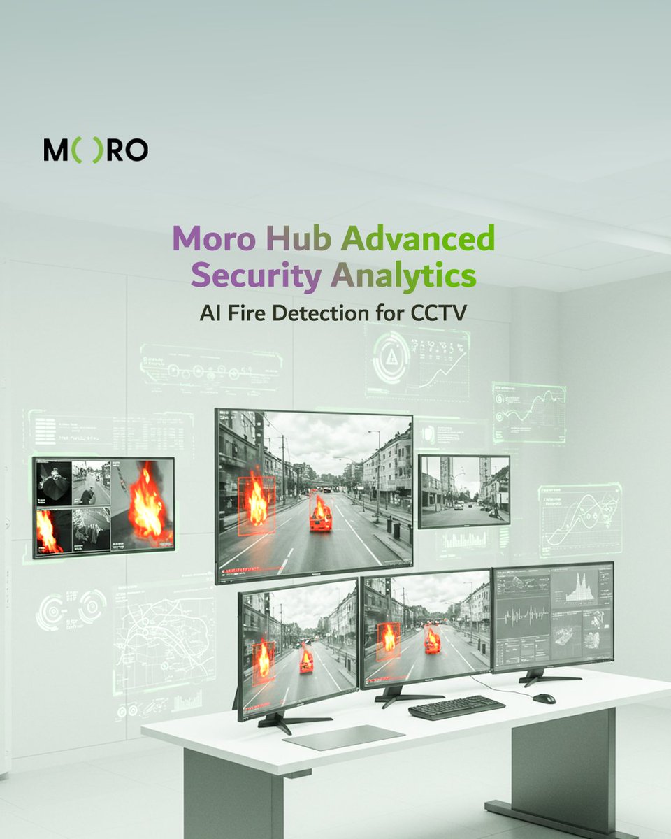 DigitalDewa's tweet image. Moro’s advanced security analytics #FireDetection utilizes computer vision and #AI to quickly identify fire signatures, enabling faster &amp;amp; more effective emergency response.

For more, contact us on: reach@morohub.com

#MoroHub #HubOfTheFuture #SmartSecurity #DigitalTransformation