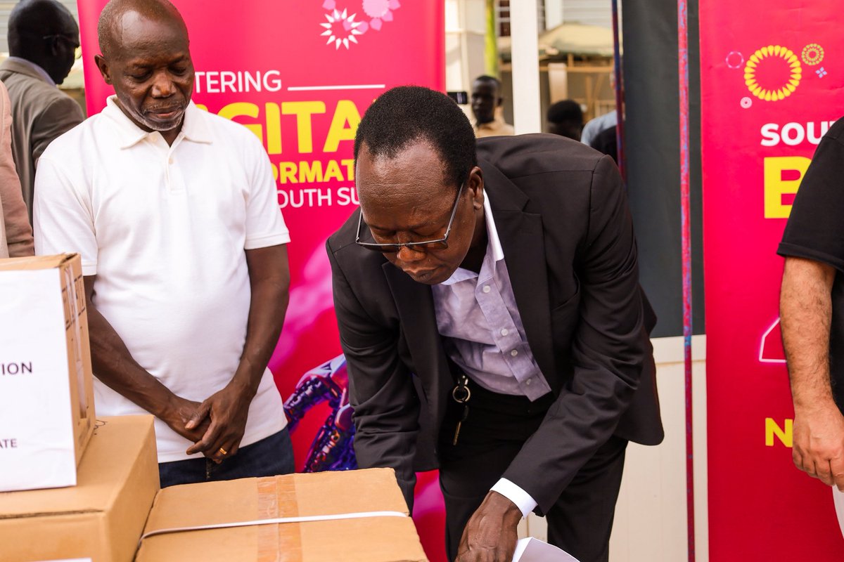 Zain South Sudan tweet media