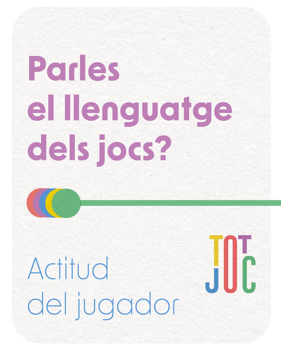 🎭 Ets un 'jugaire'? O potser t'agraden les 'catxes'? 
Amb el nou diccionari del <a href="/cpnlcat/">Consorci per a la Normalització Lingüística</a> i el <a href="/termcat/">Termcat</a>, pots parlar de les actituds dels jugadors en català! 
🧠 Descobreix com som quan juguem! 
#JocdeRol #TotJoc
+info: tuit.cat/qhUuV