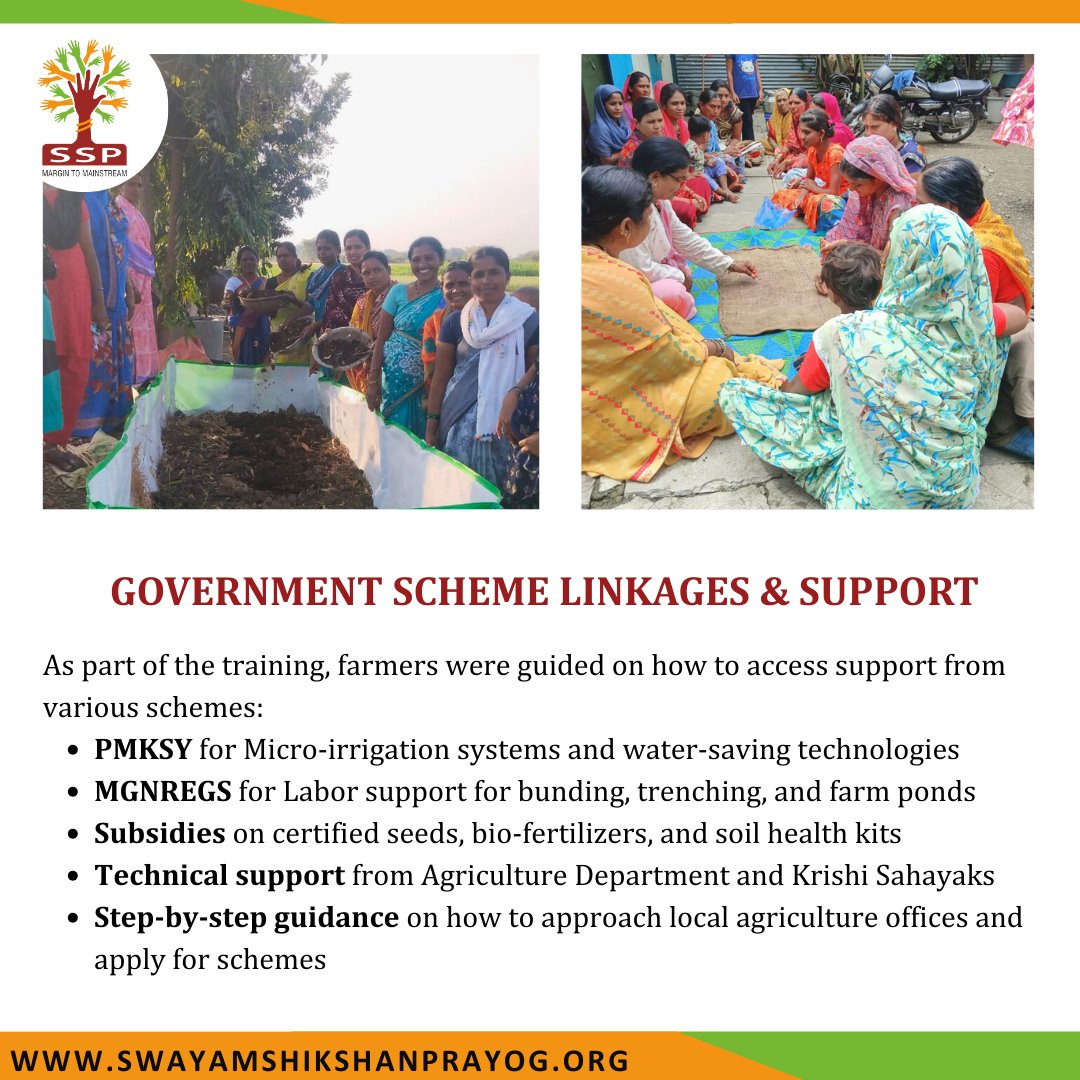 sspindia's tweet image. Empowering 50,000 Farmers for a Women Led Climate-Resilient Kharif Season – A Women-led Movement in 500 Villages with the support of #Misereor

Let us continue to recognize and support the invisible work of women farmers—because when women lead, communities thrive.

#Kharif2025