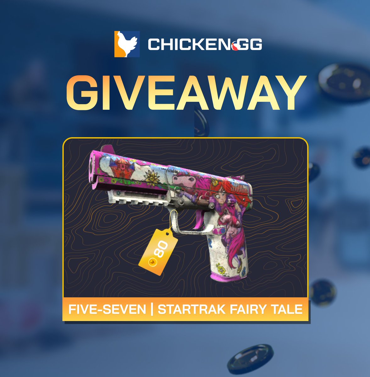 🚨$40 Giveaway Sponsored by <a href="/chickendotgg/">Chicken.GG</a> 🚨

🎁1 MILLION TOKENS SUMMER GIVEAWAY🎁
👉 Check it out: chicken.gg/holiday/overvi…

➡️To enter:

✅ Follow me and <a href="/chickendotgg/">Chicken.GG</a>
✅ Retweet + Like
✅ Tag 3 friends

⏳ Ends in 7 days!
