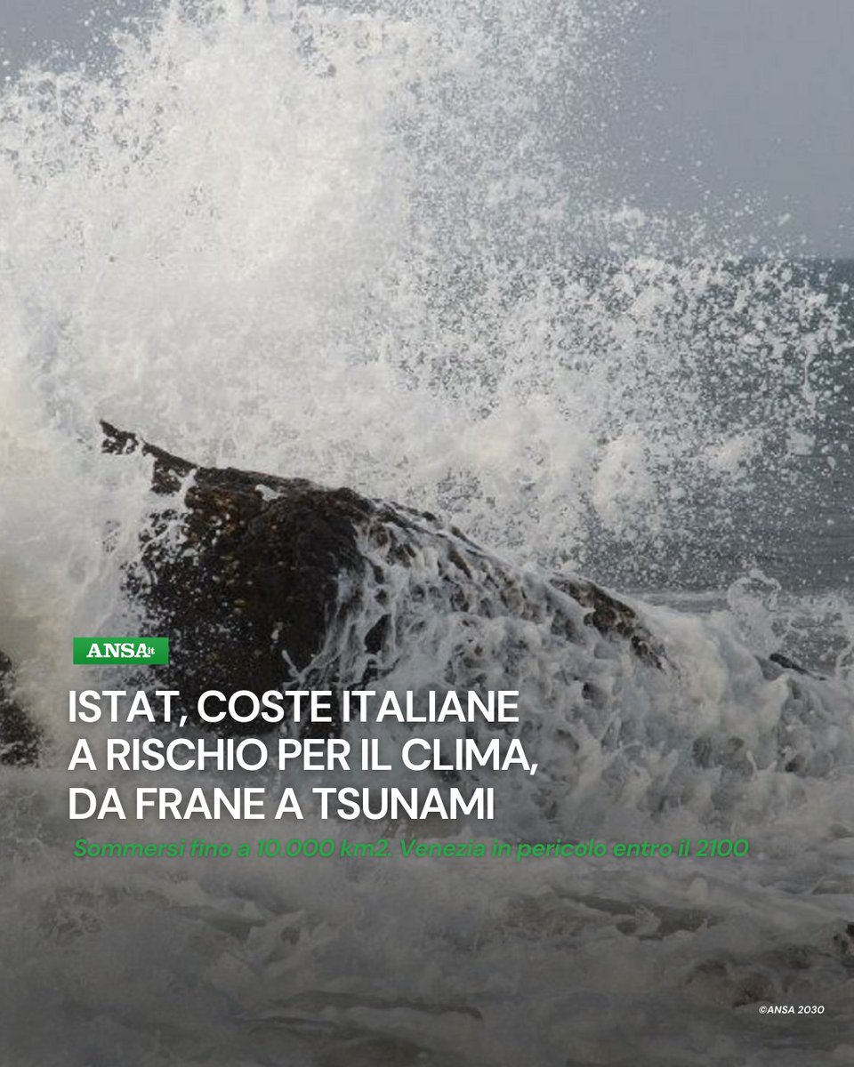 ansa_ambiente's tweet image. Terremoti, eruzioni vulcaniche, tsunami, frane, alluvioni.
Sono alcuni dei rischi a cui è esposto il territorio italiano, secondo il Rapporto Sdgs 2025 dell'Istat.
#ANSAAmbiente
➡ bit.ly/40h20ZO