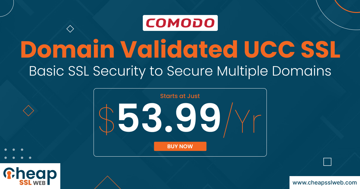 cheapsslweb's tweet image. Secure up to 250 Multiple Domains and Hostnames with a Single Comodo UCC SSL Certificate, Designed for Microsoft Exchange and Office communication Server. Instant Validation! 

Buy Now:- cheapsslweb.com/comodo-domain-…

#ComodoSSL #UCC #sslcertificate #MicrosoftServer #multipledomains