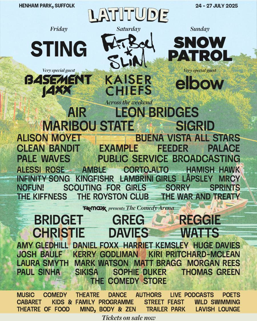 amazingradio's tweet image. Festival Pass this week focusses on @LatitudeFest - Every day from 3pm we'll give you a taste of their 2025 line up.