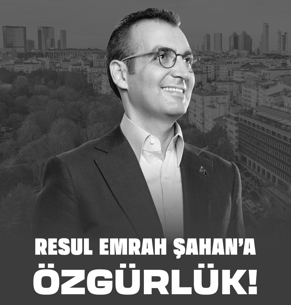 AvAliDvrmAn's tweet photo. Bir Ceza Avukatı olarak belirtiyorum

Kent Uzlaşısı davasından, Esenyurt BB Ahmet Özer hakkında tahliye kararı verildiyse

Başka suçtan yargılanmayan Şişli Belediye Başkanı Resul Emrah Şahan hakkında da DERHAL TAHLİYE KARARI VERİLMELİDİR https://t.co/FV47lxsnuD