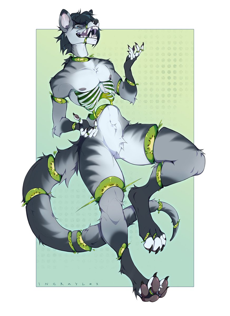 Fruit Gore YCH | Kiwi