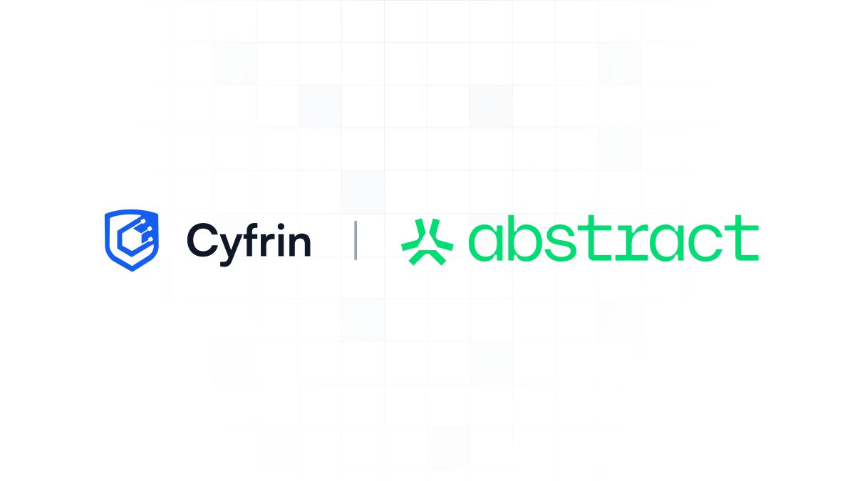 We are proud to announce Cyfrin has joined the <a href="/AbstractChain/">Abstract</a> Security Council. 

And thrilled to be part of their industry-leading security team.

Cyfrin will contribute security knowledge, incident response planning, and research expertise in support of the team.

👇