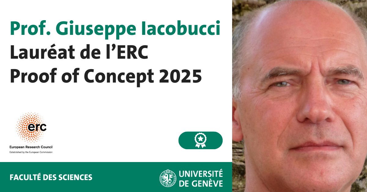 UNIGEnews's tweet image. 🏆 Deux scientifiques de l’UNIGE sont lauréats des ERC Proof of Concept Grants 2025 !
Pedro Herrera, professeur au Département de médecine génétique et développement (Faculté de médecine) développera le projet « REprogramming Pancreatic Alpha-cells for Insulin production…