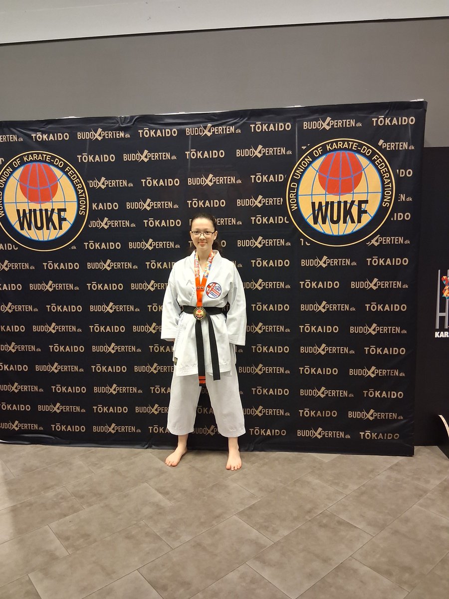 WUKF Karate World Championships in Malmo

A tense competition, went down to the wire with a tie-break extra round.

Natalie held her nerve and took Gold !

Well done Natalie, Karate World Champion

Achieving excellence in sport