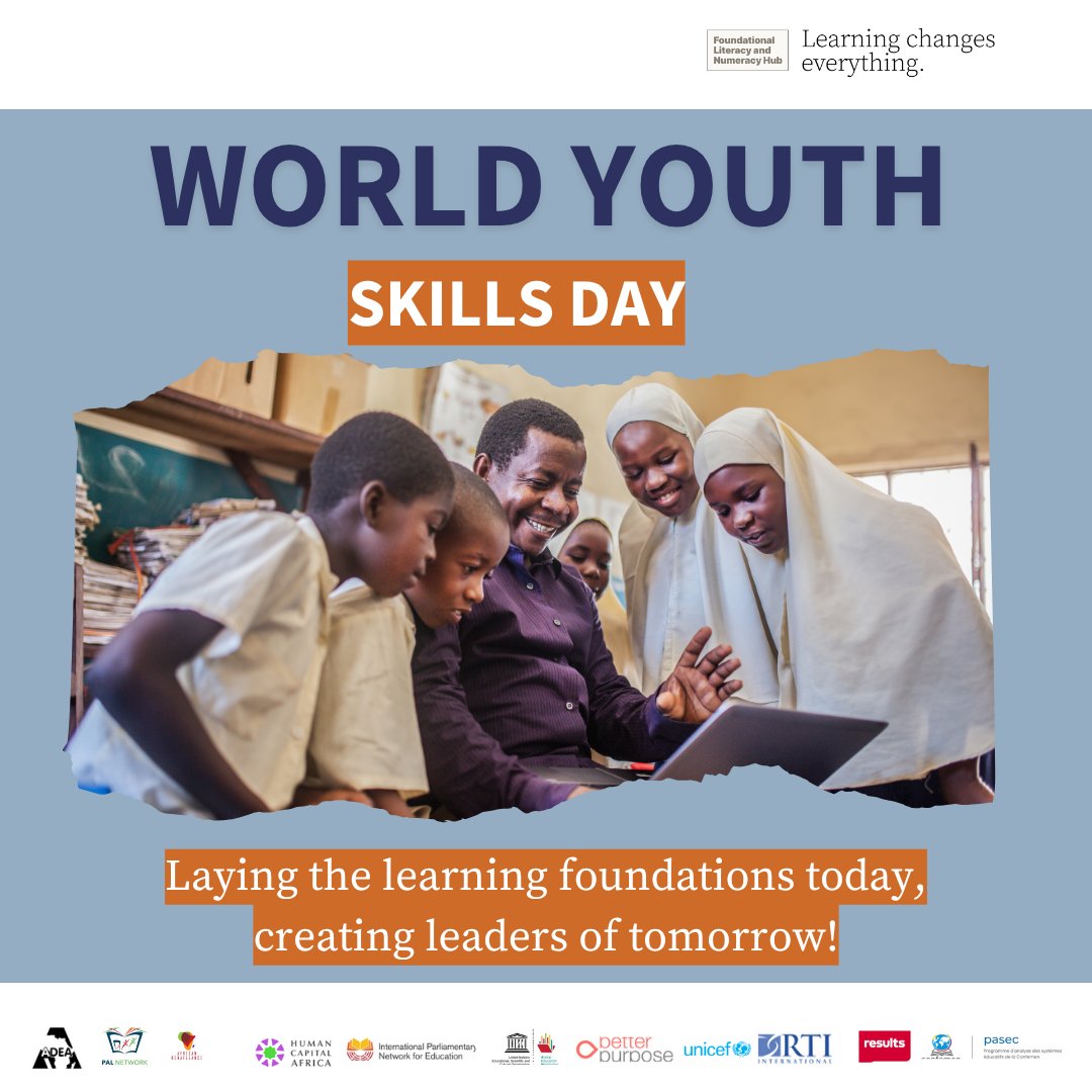 Today marks 10 years of #WYSD2025. As we champion better reading &amp; numeracy outcomes, we must also invest in AI &amp; digital skills. Africa’s young population deserves future-ready education.

Let’s modernise curricula &amp; tackle barriers to unlock true youth potential.