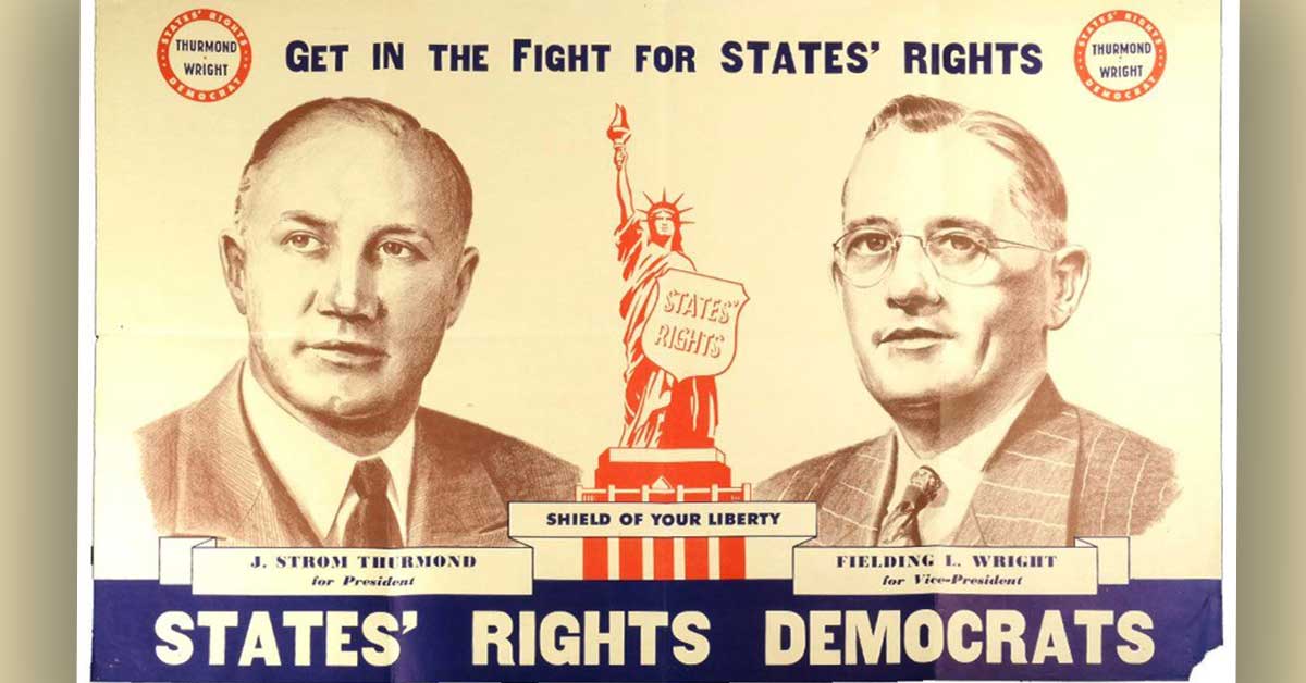 JMitchellNews's tweet image. #OnThisDay in 1948, the Democratic National Convention adopted a platform that called for a federal anti-lynching law, the abolition of poll taxes and the desegregation of armed forces. The vote came to the floor as a minority report of the Platform Committee, the spokesman for…