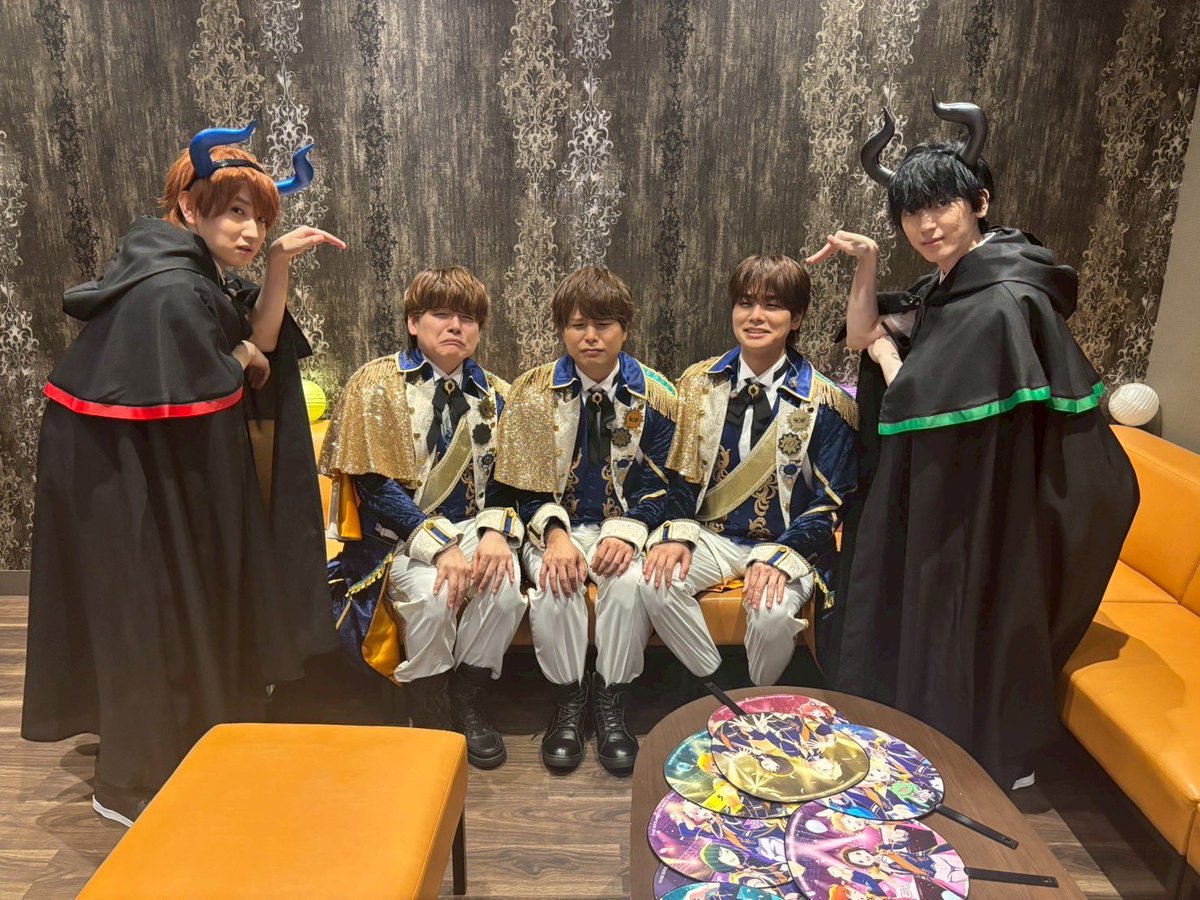 敵ながら見上げた先の3人はとてもカッコよかったです😈😈 #SideM10th_day1