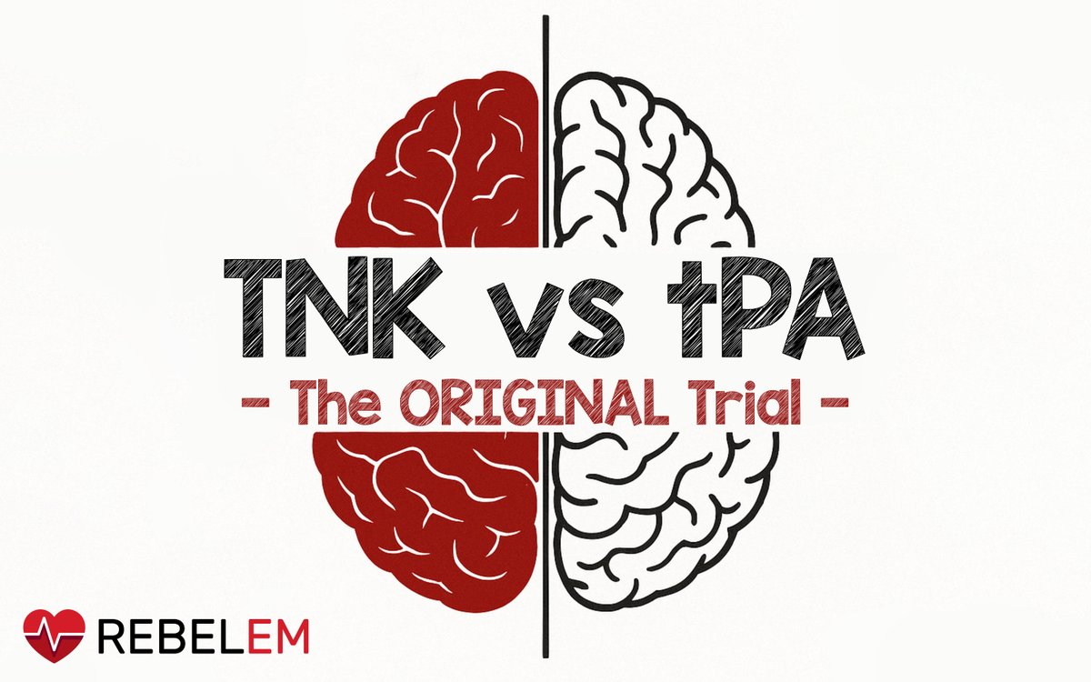 REBEL__EM's tweet image. 🧠 TNK vs tPA? TNK is non-inferior, single bolus, fewer logistics.
📊 72.7% vs 70.3% excellent outcome
⚠️ Spectrum bias alert: 40% had mild strokes
🧪 Read more 👉 loom.ly/1t0WxoM
@srrezaie @emswami @mramzydo @marco_propersi
❤️ Like 🔁 Repost 🔔 Follow