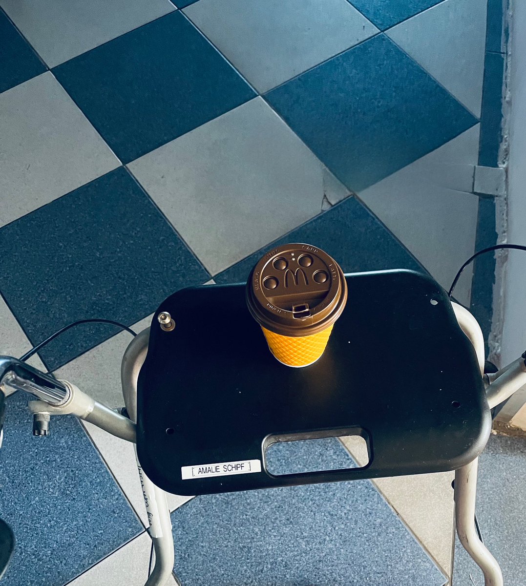 antoninaodessa's tweet image. #NAFO There are two pieces of news: first, these walkers can totally double as a coffee stand 😁 and second — I’ve officially been discharged today from the hospital and signed the release form refusing further hospitalization.
And yes, I know you all told me to listen to the…