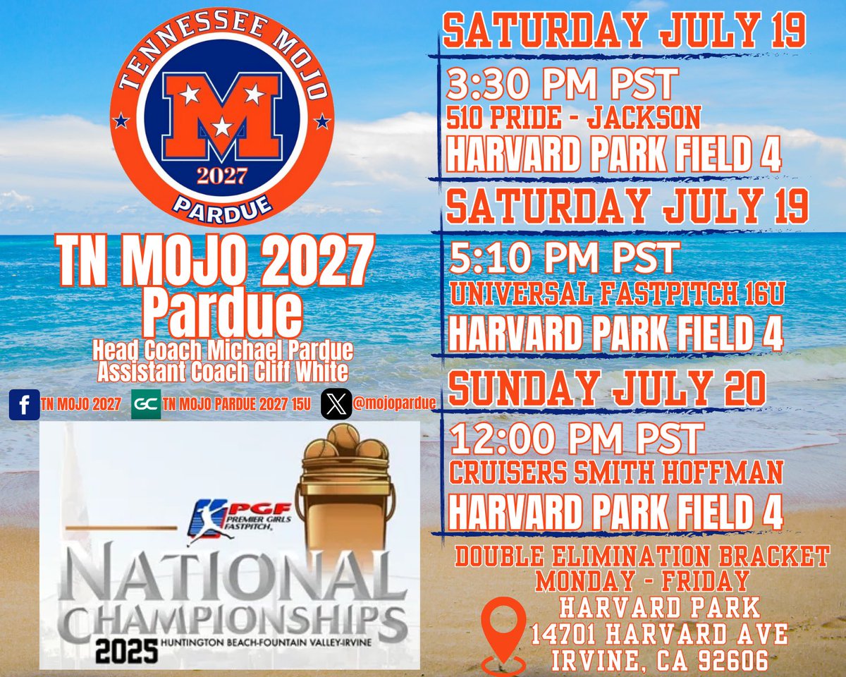 California Dreaming……

<a href="/TnMojoFastpitch/">Tennessee Mojo fastpitch</a>