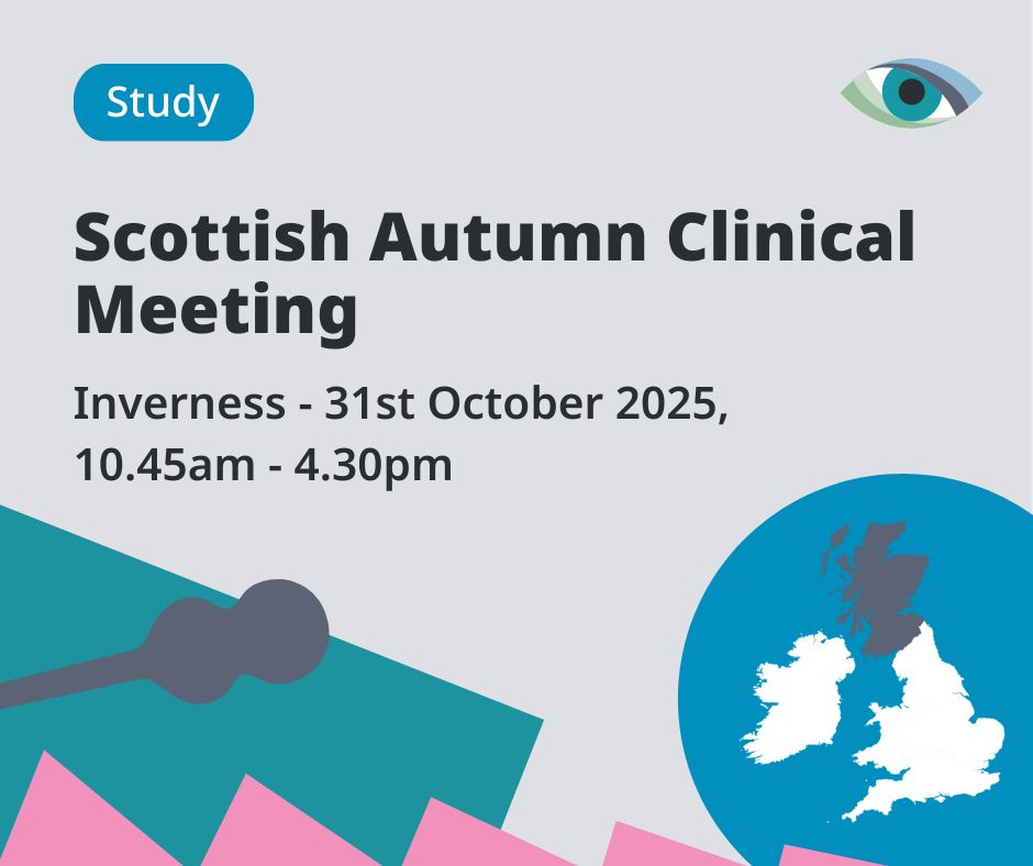 BIOS_Orthoptics's tweet image. Book now for this year's Scottish Clinical Meeting in Inverness on 31st October.
The agenda includes talks from RNIB on upcoming innovations for sight loss, squint surgery and neuro-ophthalmology, and talks from orthoptists with interesting cases.
buff.ly/WwiL8kc